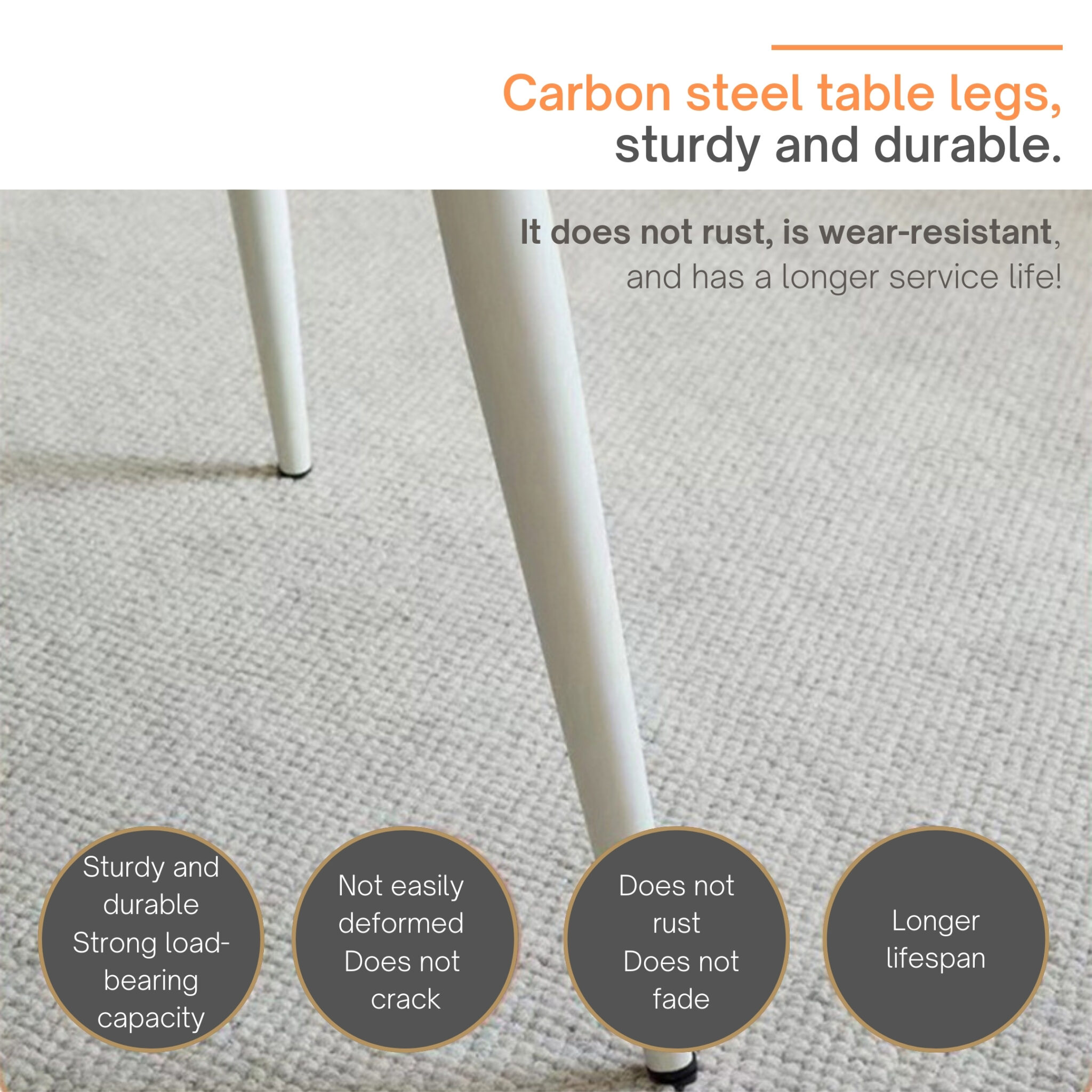 WILK Sintered Stone Rectangle Dining Table, Chair and Bedside Table